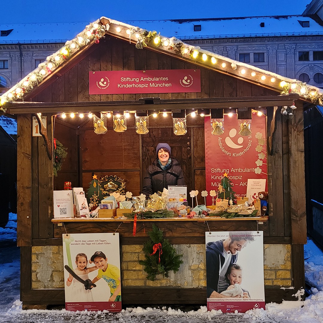Charity work for the children's hospice in Munich