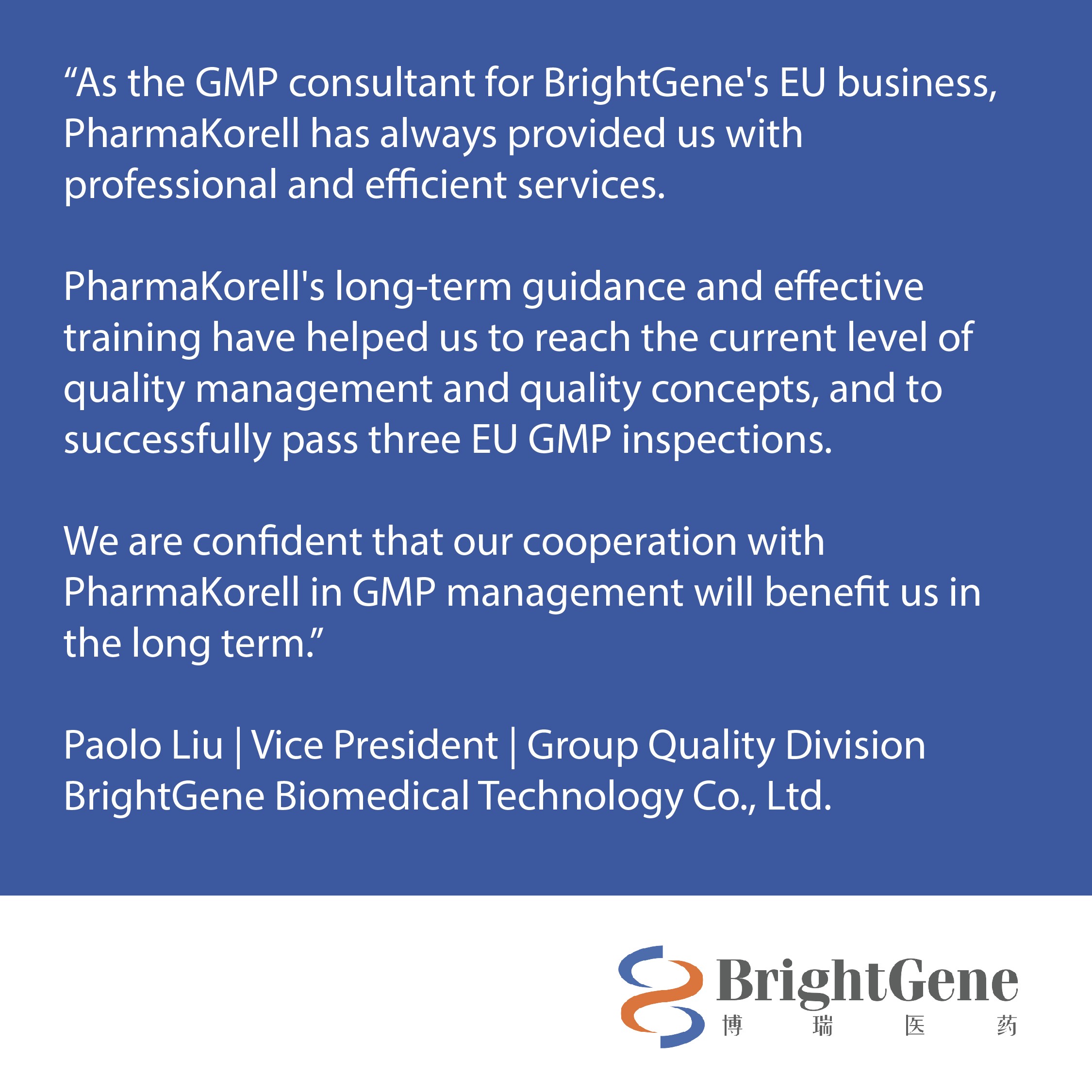 Brightgene Testimonial LinkedIn 1080x1080-01-01-01